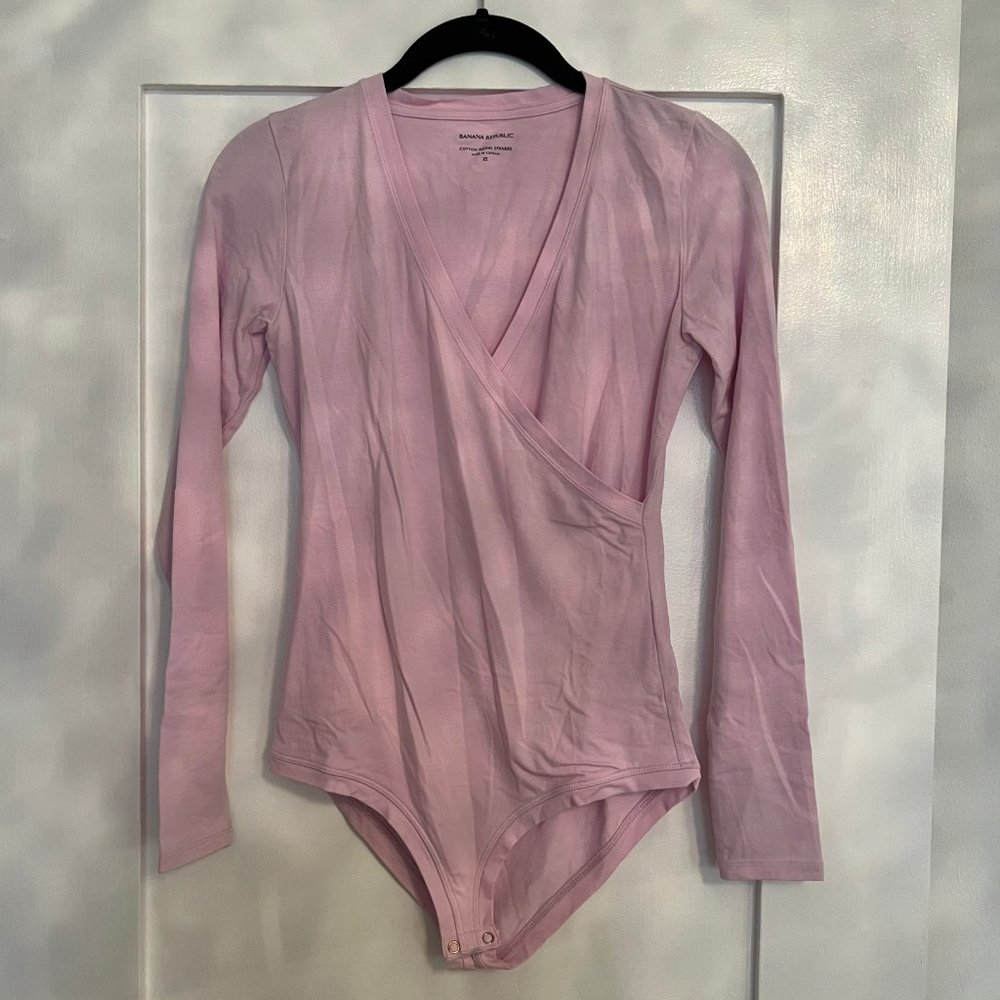Pink Banana Republic Bodysuit